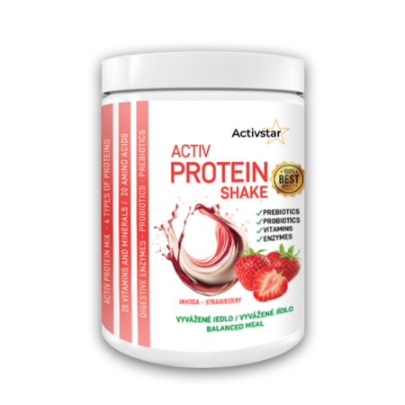 Activ Protein shake Strawberry 480 g