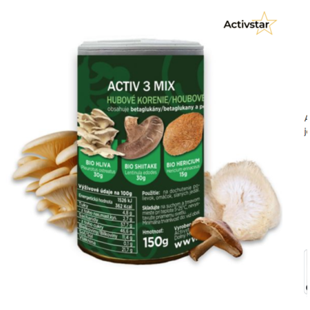 Activ 3 mieszanka przypraw grzybowych 150 g