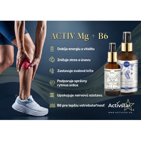 Activ Magnez + B6 + K spray 150 ml