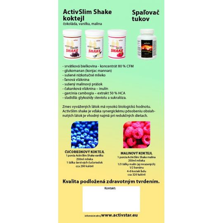 Ulotka dotycząca utraty wagi 100 szt.