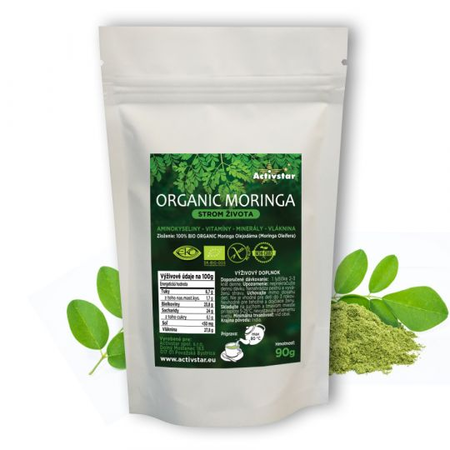 Organiczna moringa w proszku 90 g