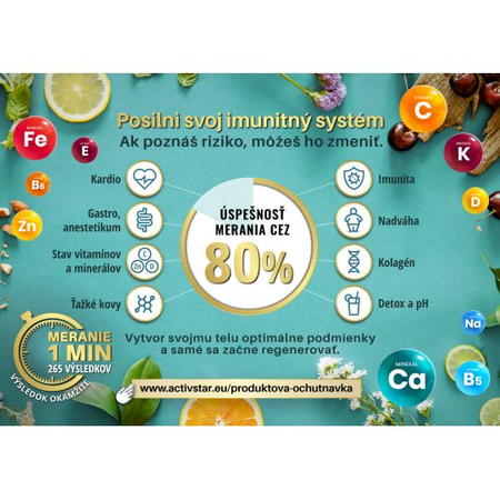 Dwustronna ulotka A6 analiza stanu zdrowia 500 szt.