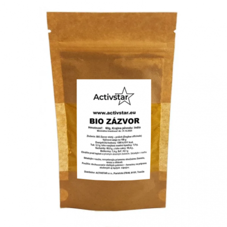 Organiczny imbir 60 g